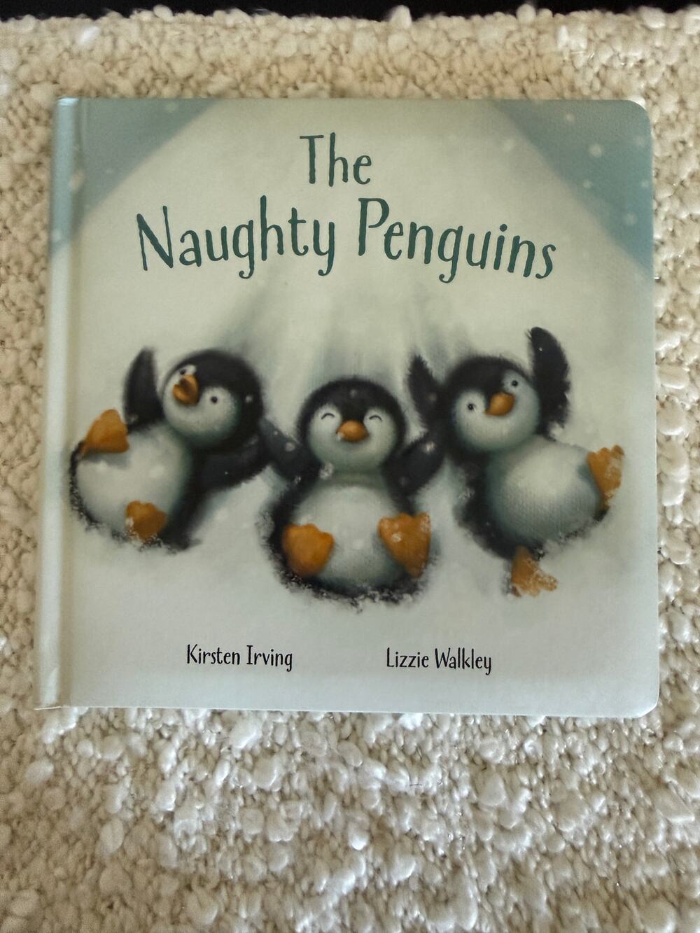 NEW Jellycat Book - The Naughty Penguins